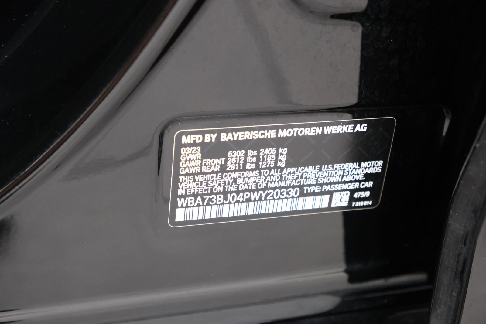 Used 2023 Black Sapphire Metallic BMW 540i xDrive image 33