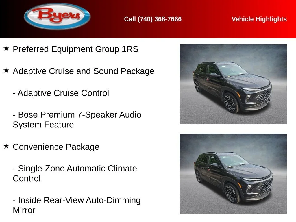 Used 2025 Black Chevrolet RS image 12