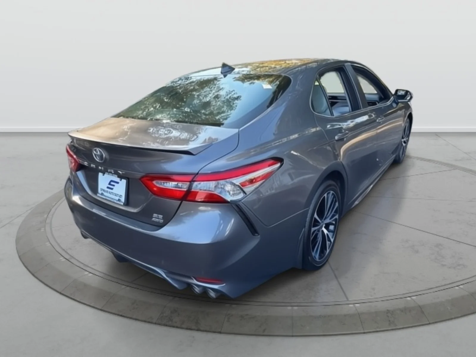 Used 2020 Gray Toyota SE image 8
