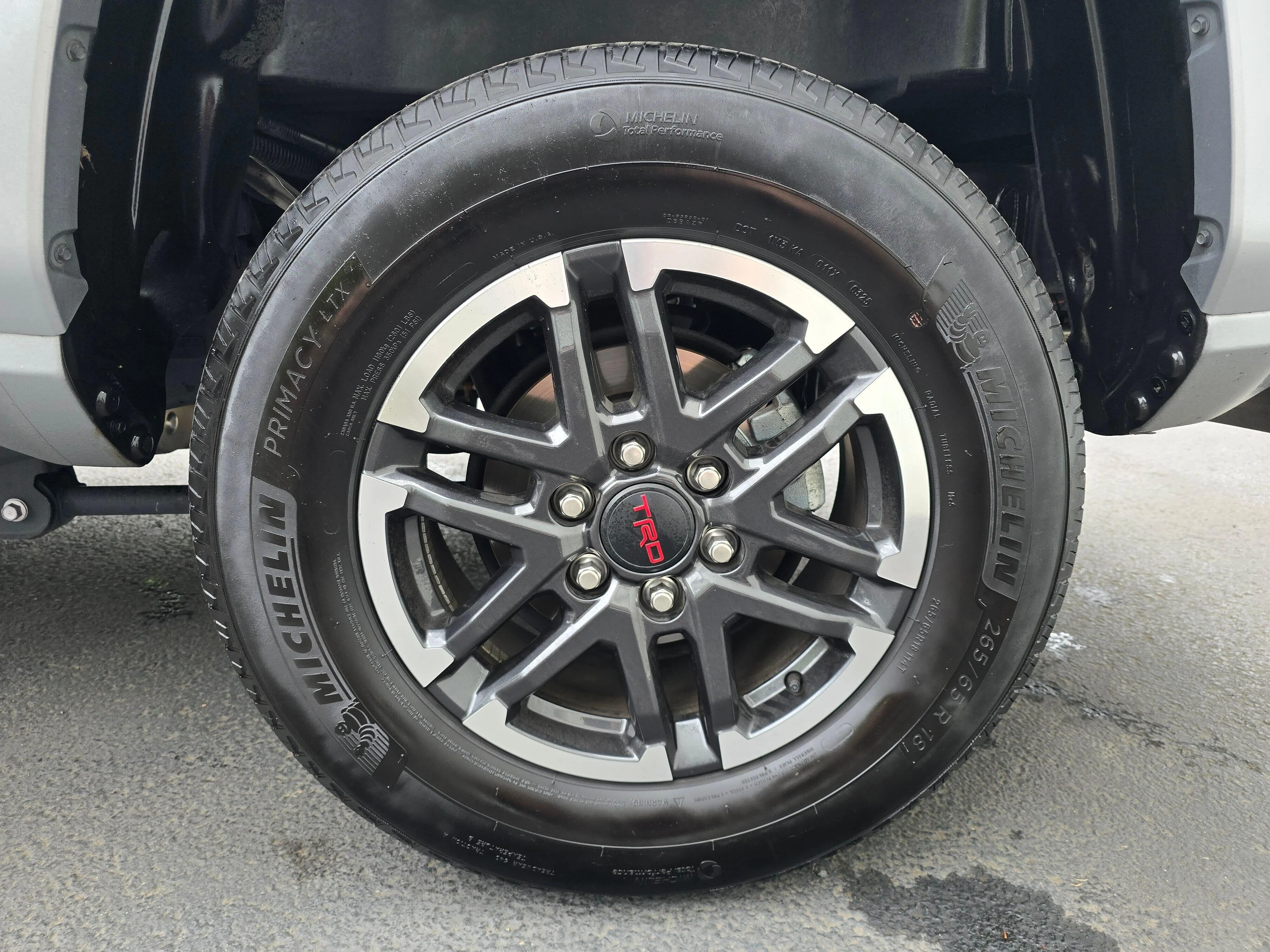 Used 2025 Celestial Silver Metallic Toyota TRD Sport image 6