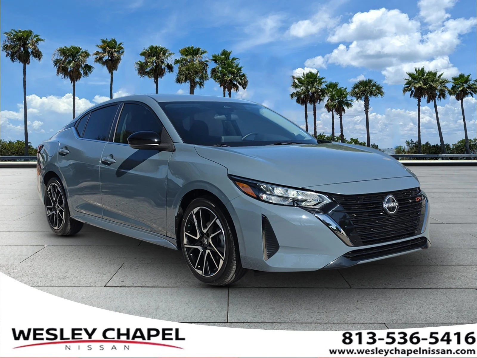 Certified Used 2025 Atlantic Gray Metallic Nissan SR image 1