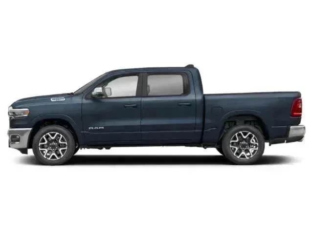 New 2027 Forged Blue Metallic Exterior Paint RAM Laramie image 2