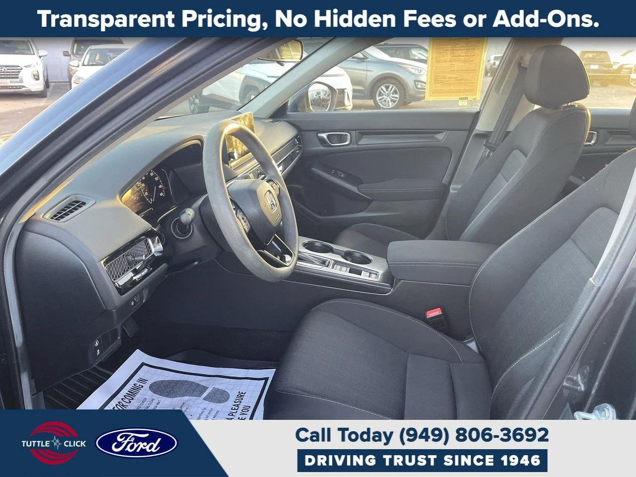 Used 2024 Gray Honda LX image 27