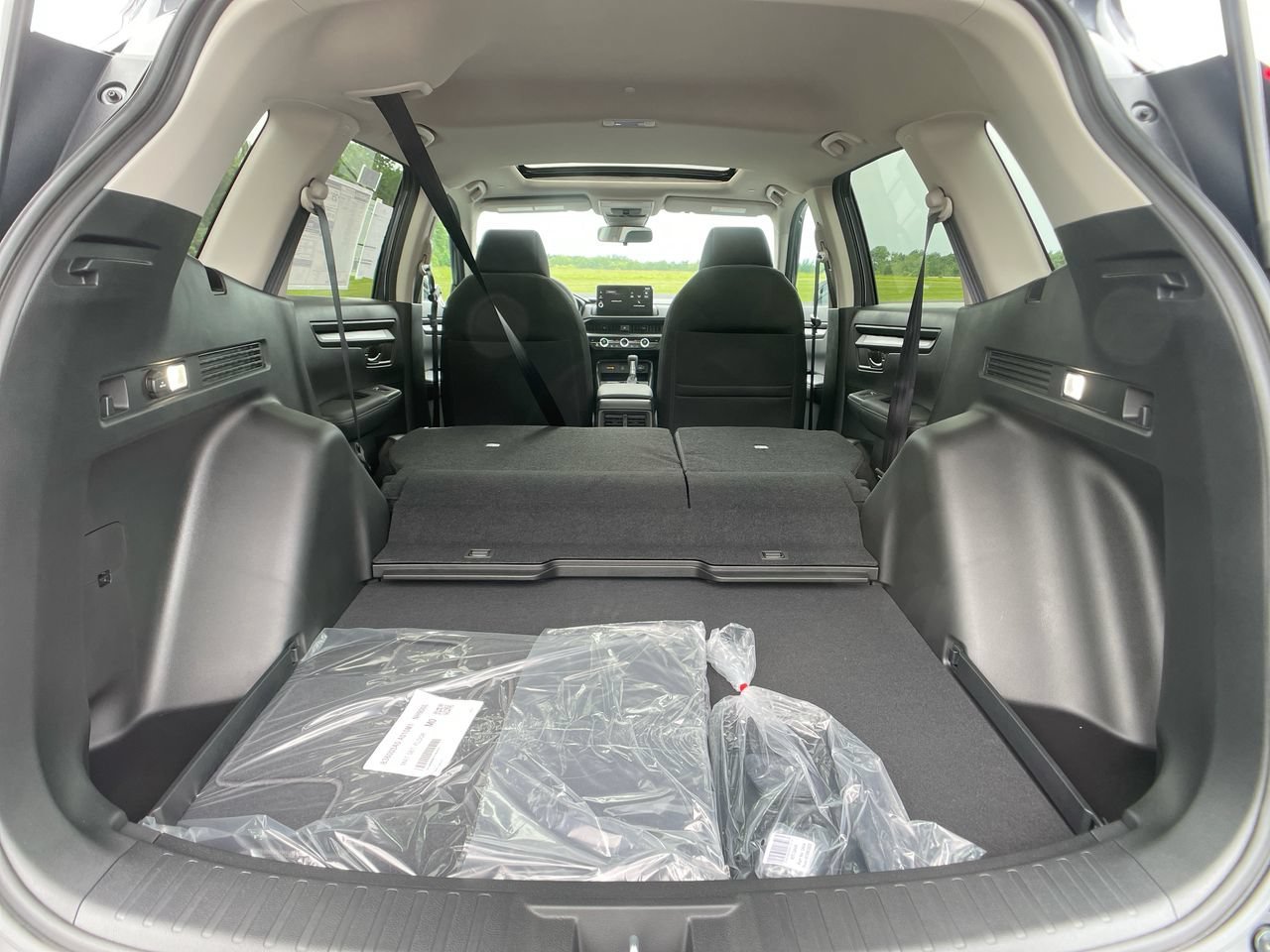 New 2026 Meteorite Gray Metallic Honda EX AWD image 27