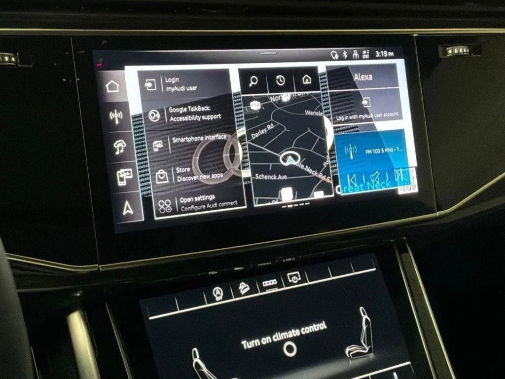 Certified Used 2025 Silver Audi 55 Premium image 2