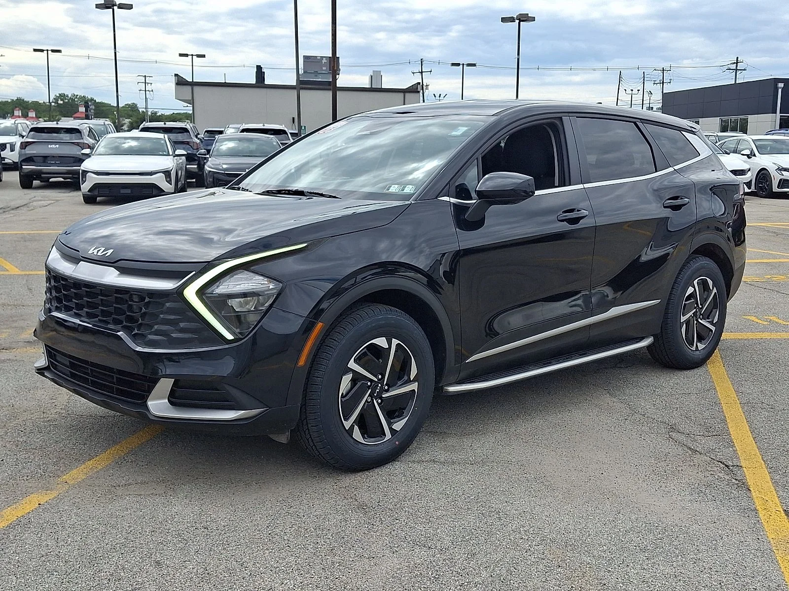 Certified Used 2023 Black Kia LX image 6