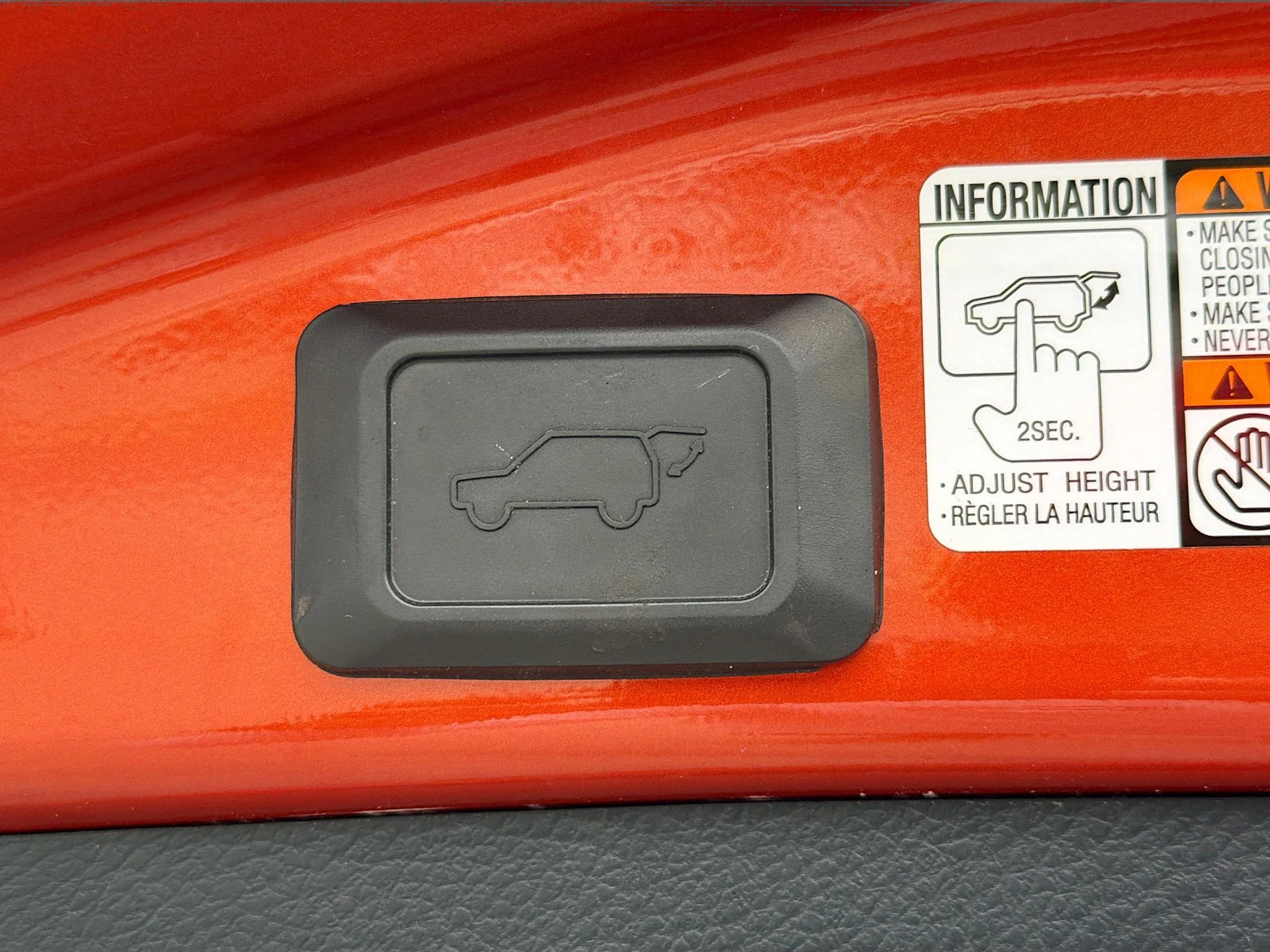 Used 2016 Hot Lava Toyota XLE image 13