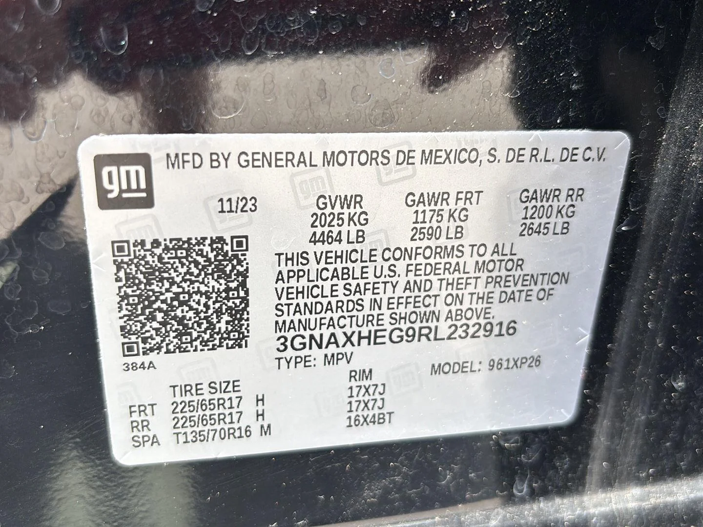 Used 2024 Mosaic Black Metallic Chevrolet LS image 11