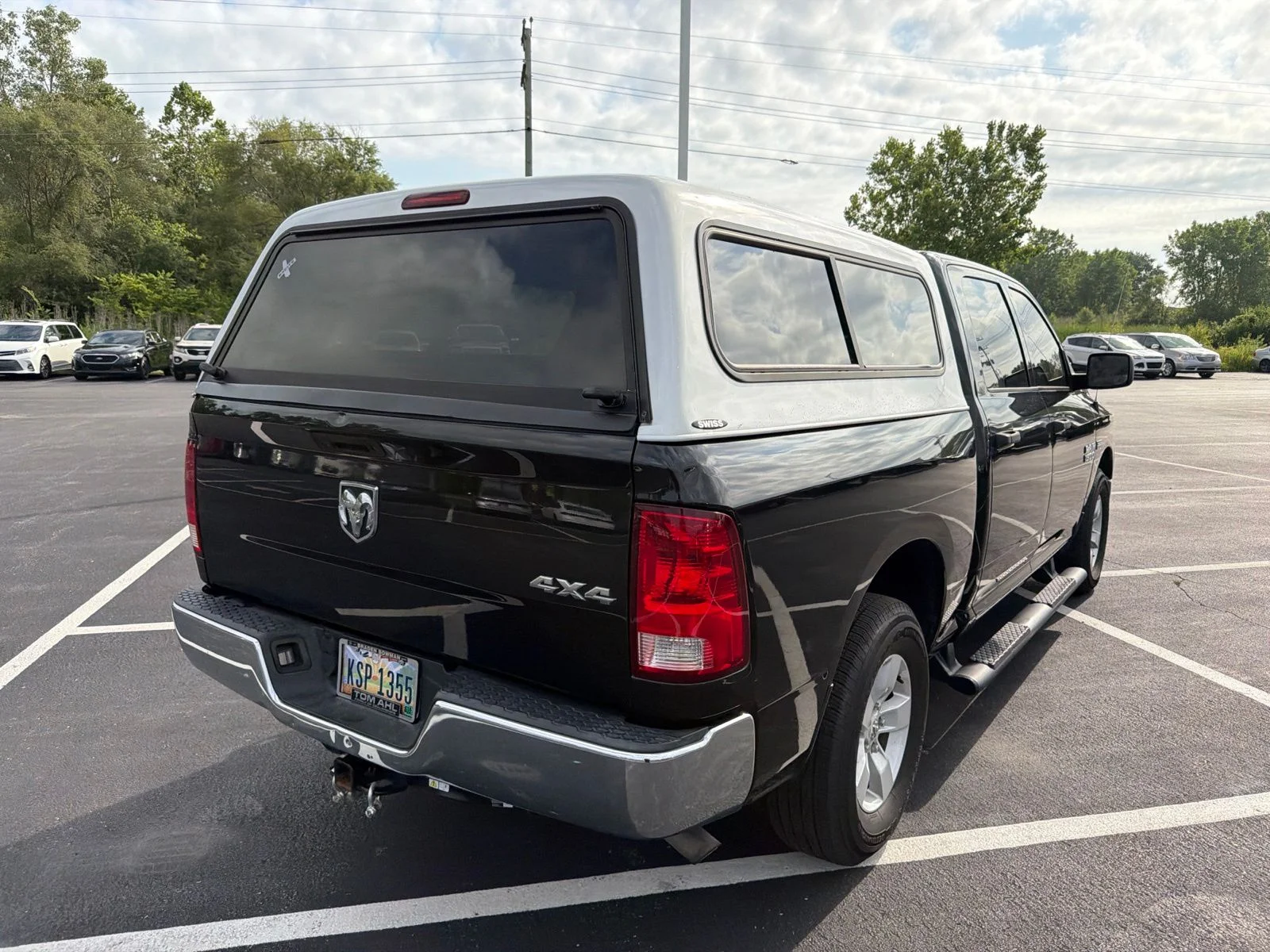 Used 2017 Brilliant Black Crystal Pearlcoat Ram Tradesman image 7