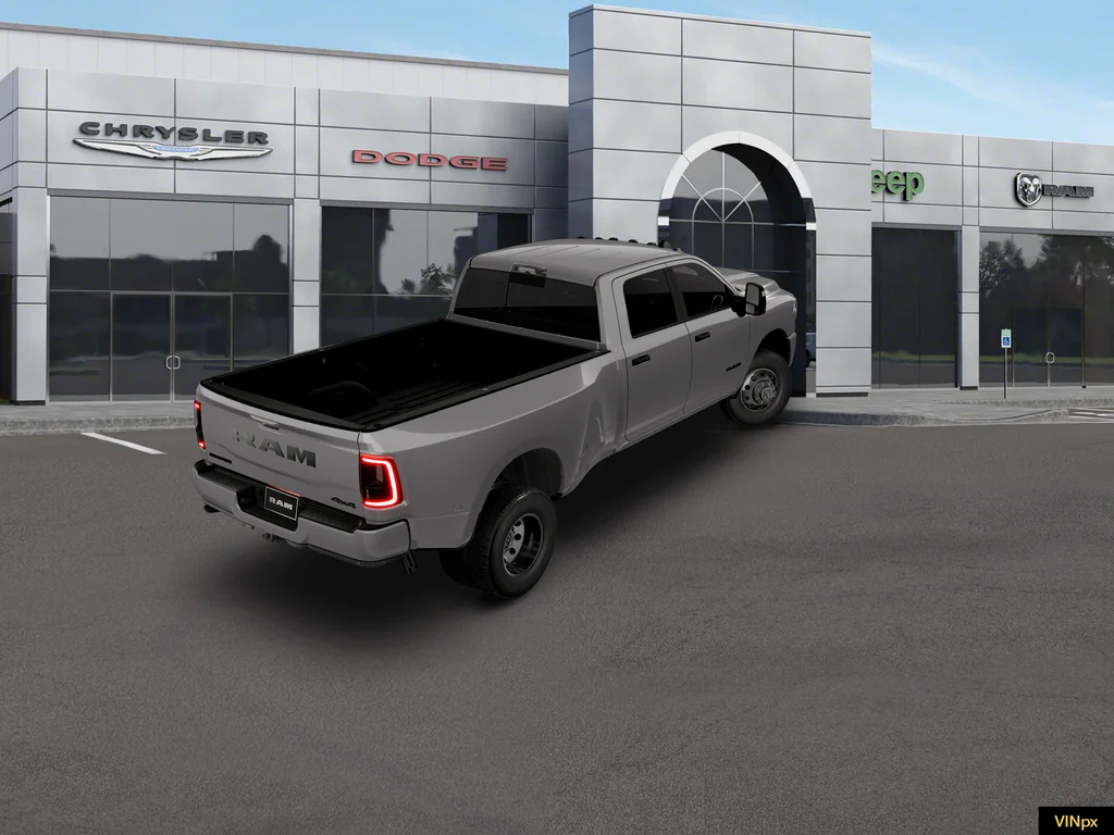 New 2026 Ceramic Gray Clear-Coat Exterior Paint RAM Big Horn Night Edition image 6