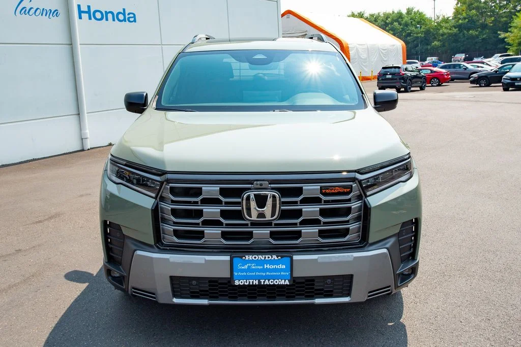 New 2026 Ash Green Metallic Honda TrailSport w/Pet Package image 3