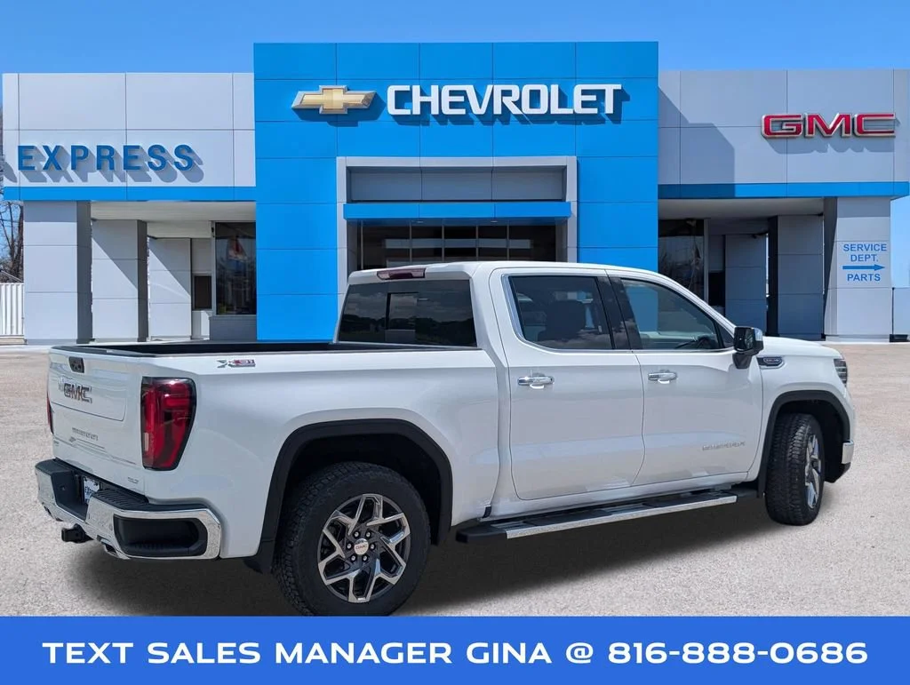 New 2026 Summit White GMC SLT image 3