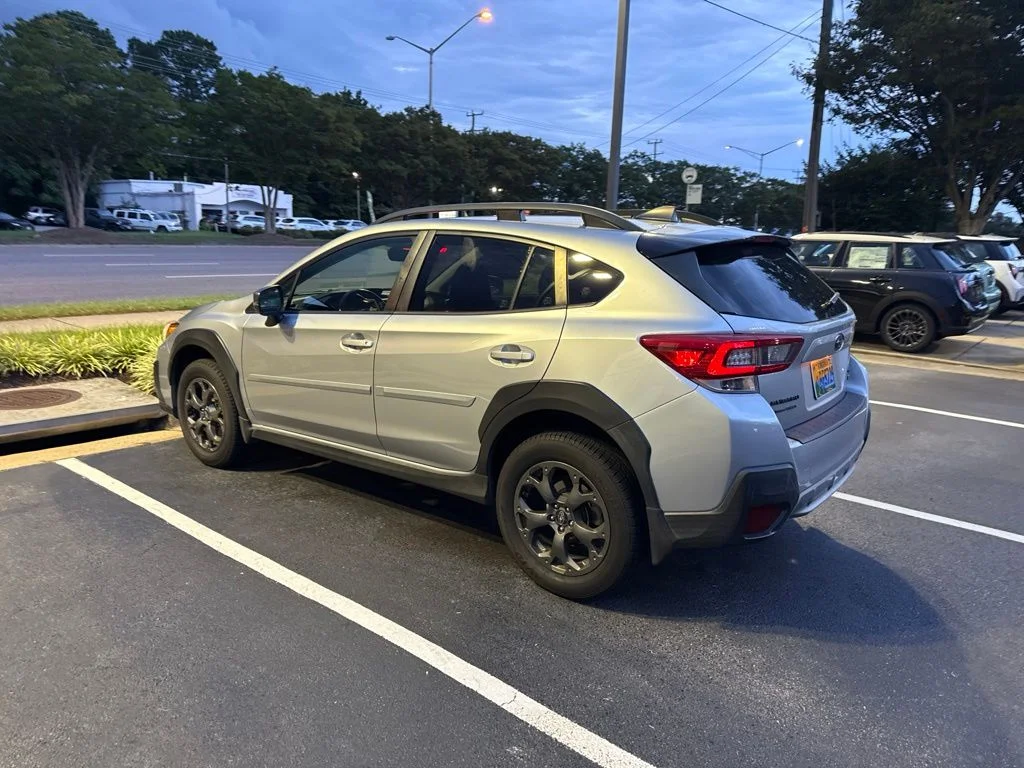 Used 2021 Ice Silver Metallic Subaru Sport image 3