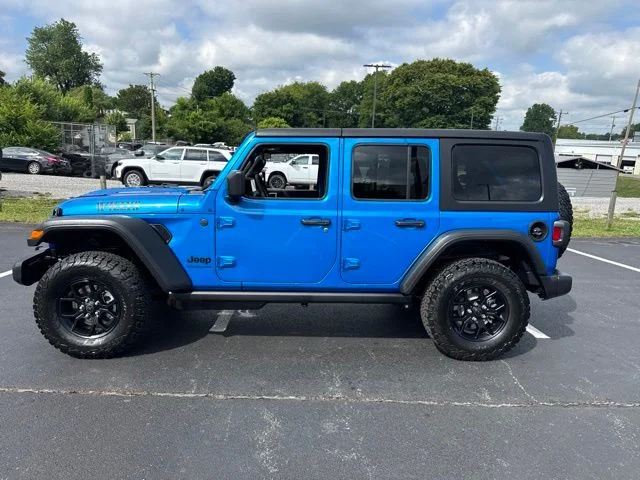 New 2026 Hydro Blue Pearl-Coat Exterior Paint Jeep Willys image 4