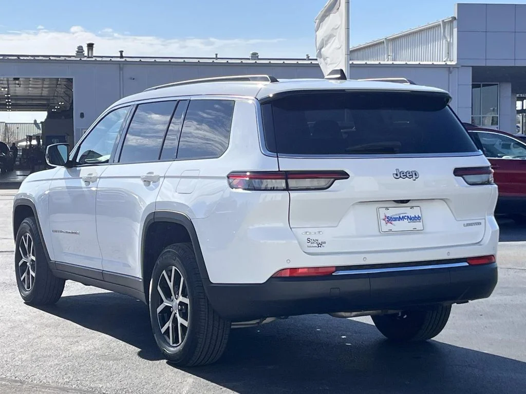 Used 2024 Bright White Clearcoat Jeep Limited image 5
