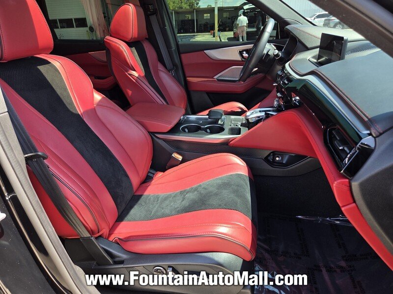 Used 2024 Majestic Black Pearl Acura SH-AWD A-SPEC image 16