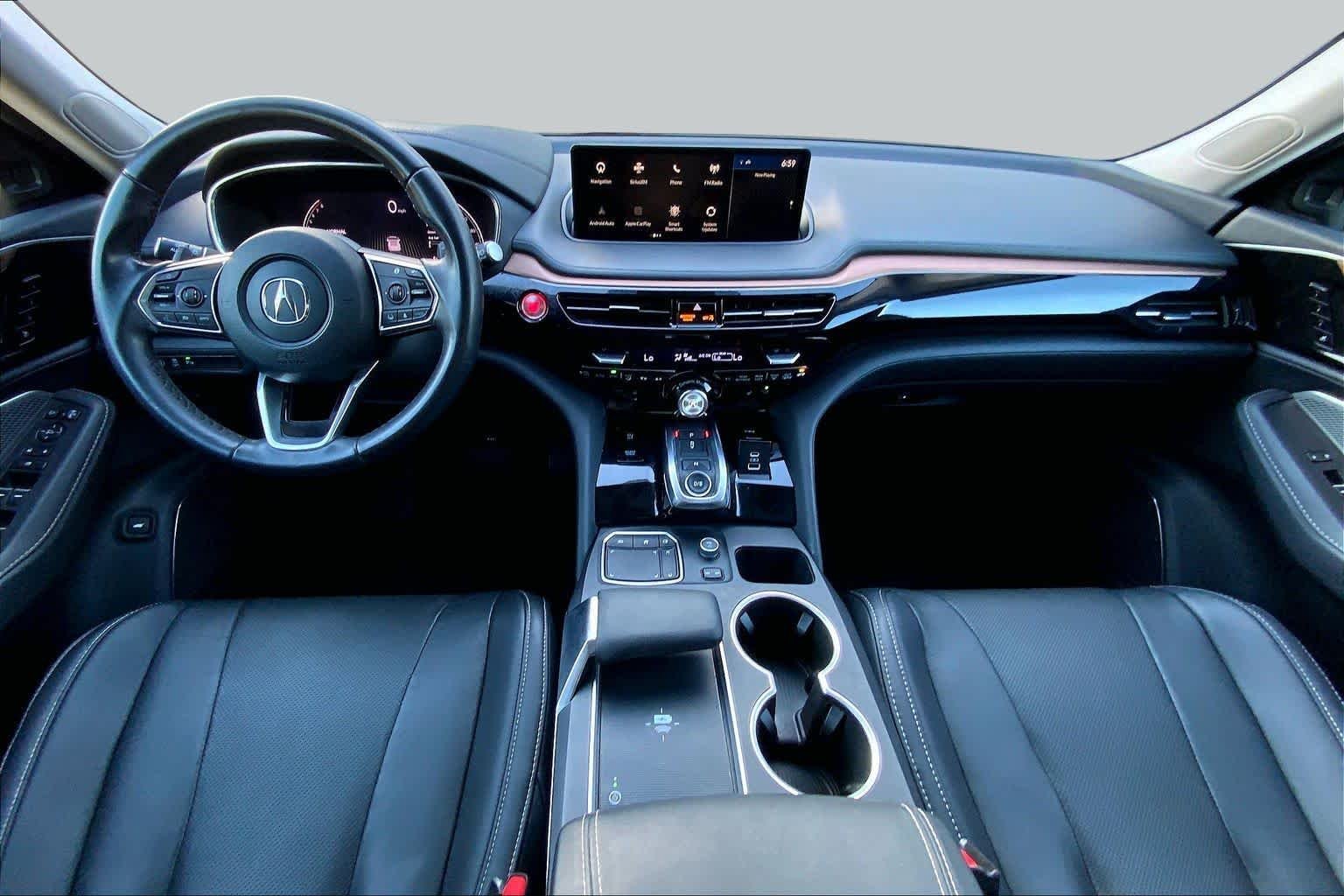 Certified Used 2022 Majestic Black Pearl Acura w/Technology Package image 16