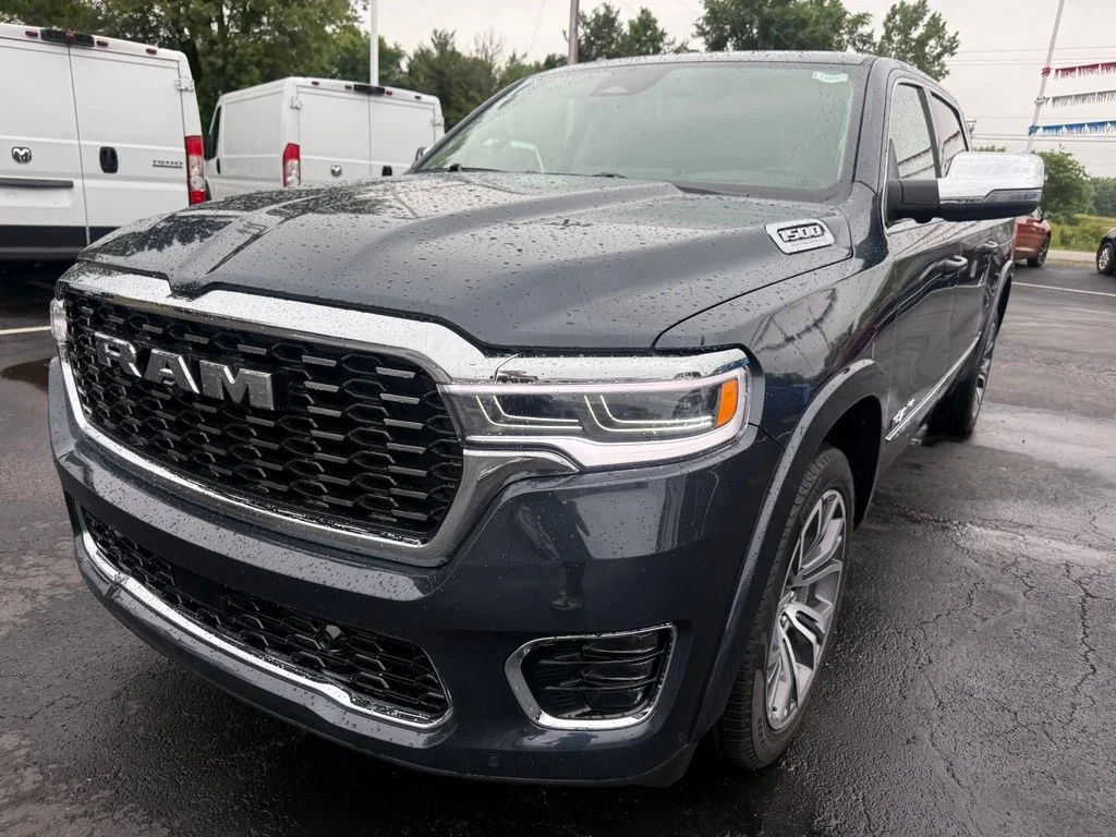 New 2026 Forged Blue Metallic Exterior Paint RAM Tungsten image 8