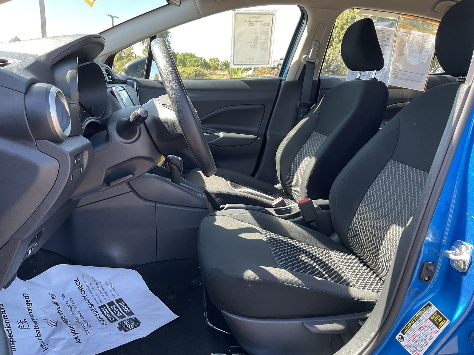 Used 2024 Electric Blue Metallic Nissan S image 8