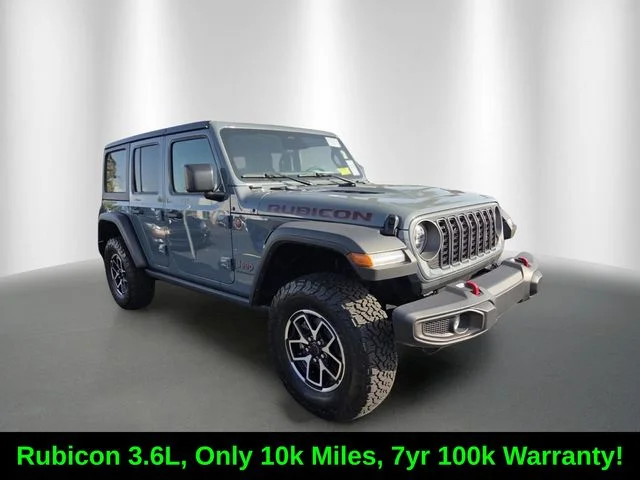 Certified Used 2026 Gray Jeep Rubicon image 1