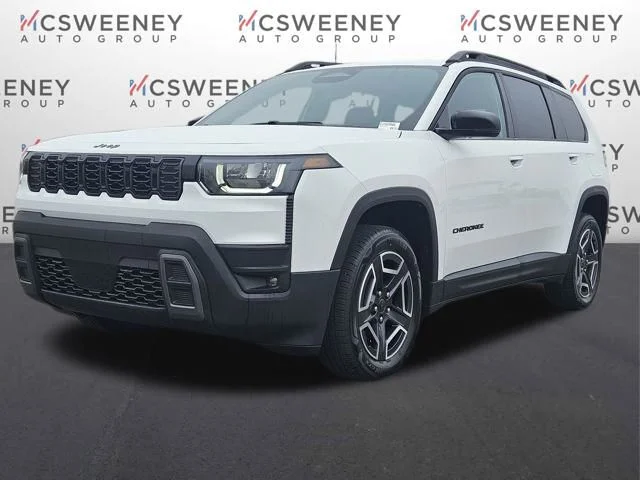 New 2026 Bright White Clear-Coat Exterior Paint Jeep Limited image 1