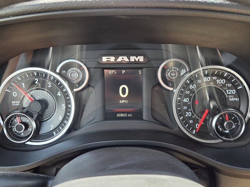 Used 2024 Billet Silver Metallic RAM BIG HORN 4X2 CREW CAB 5