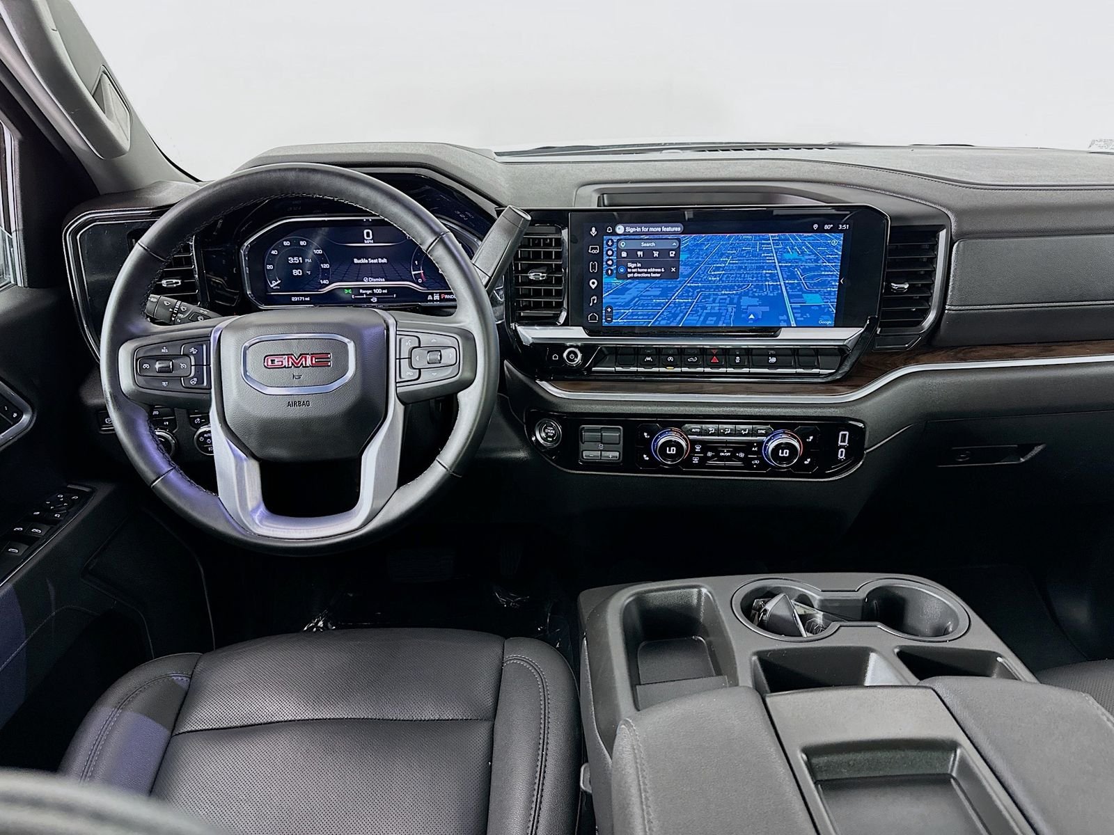 Used 2025 Summit White GMC SLT image 22