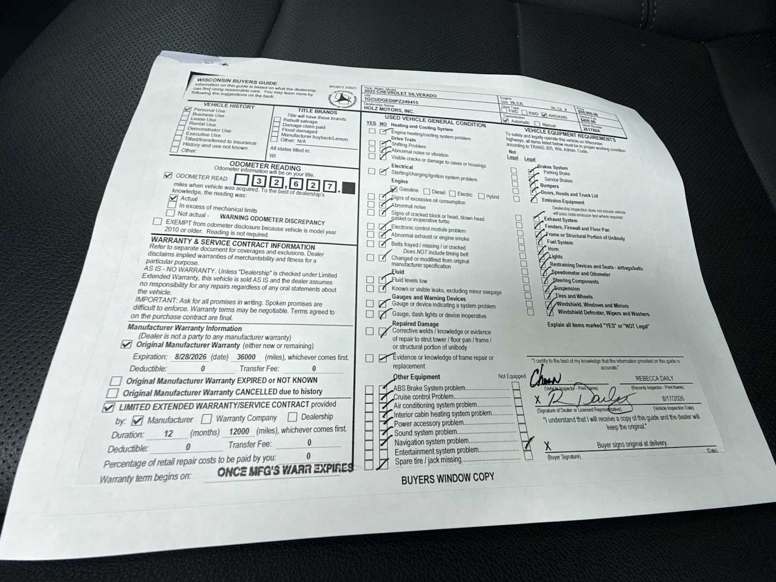 Certified Used 2023 RADIANT RED TINTCOAT Chevrolet LTZ image 31