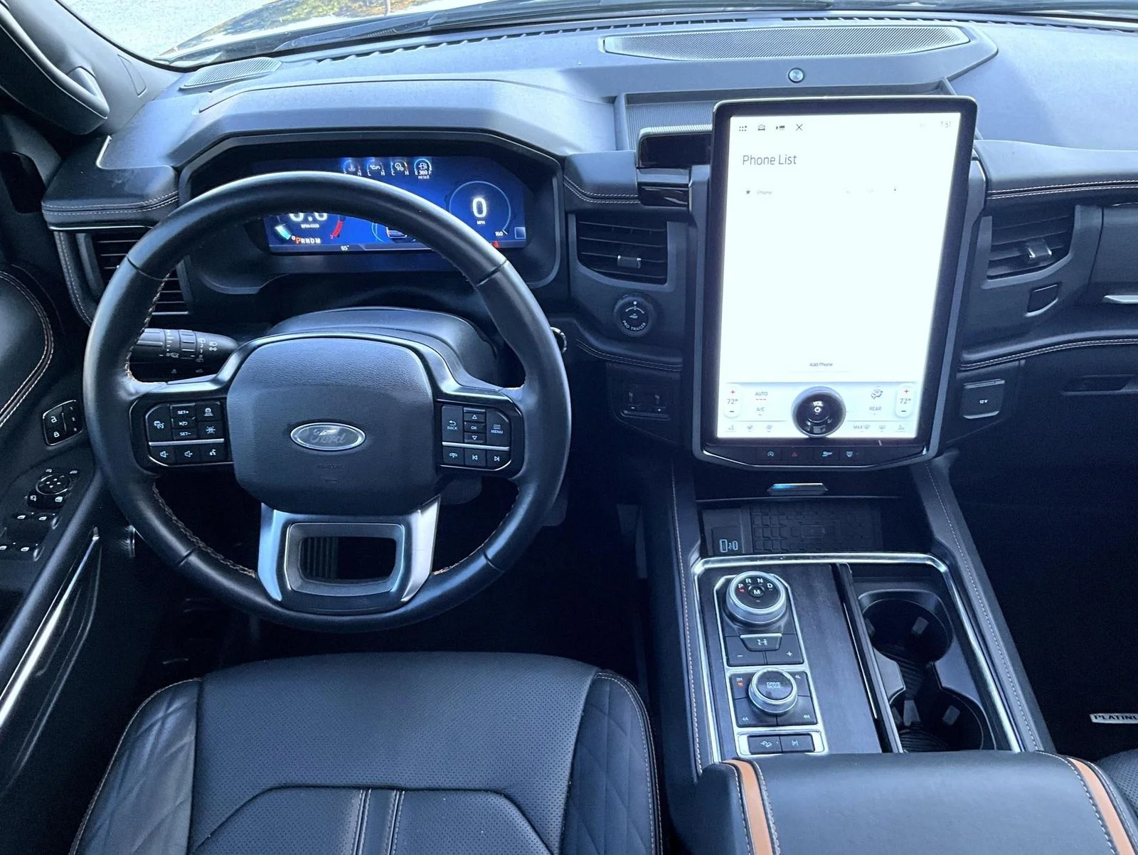 Used 2023 Blue Ford Platinum image 14