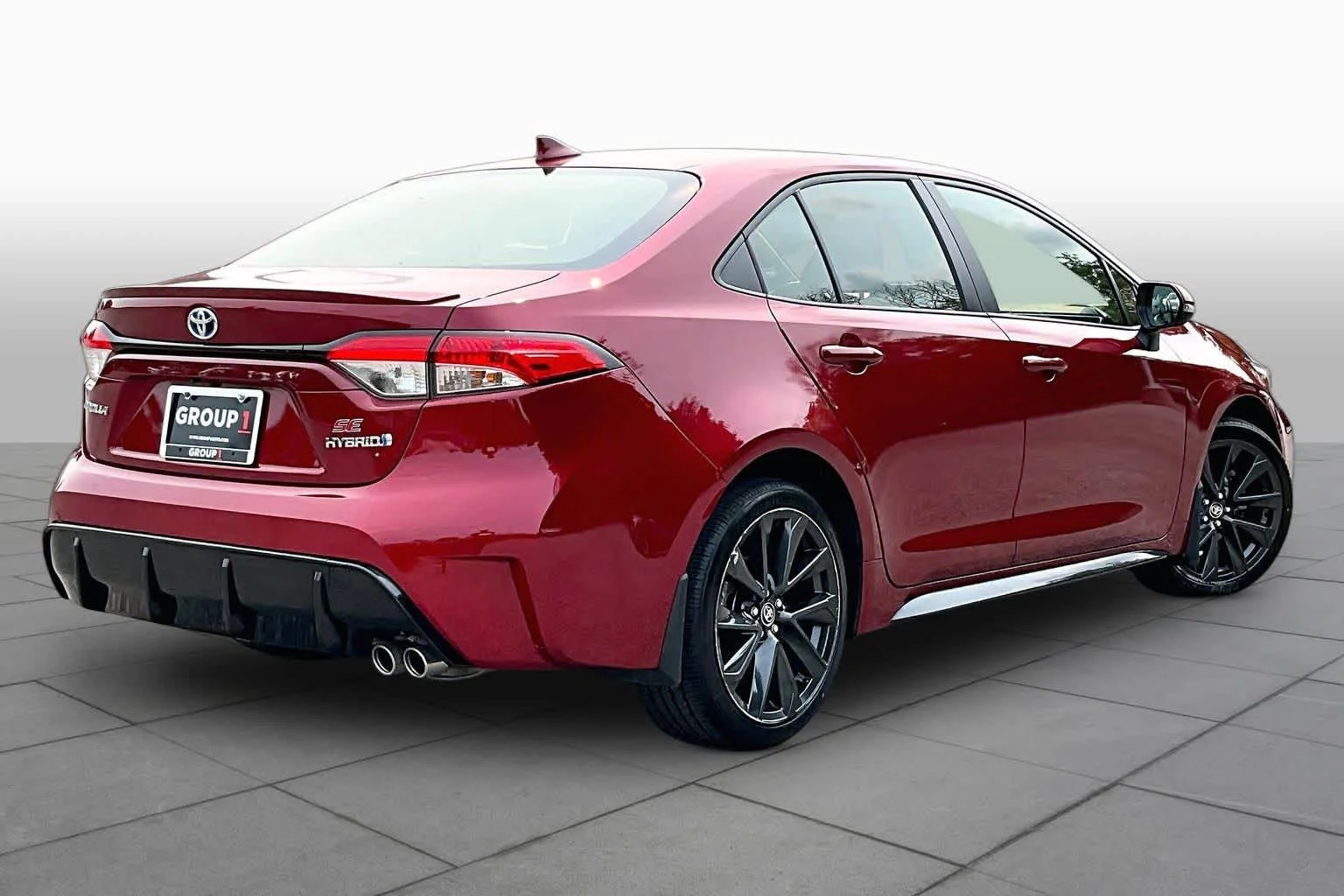 Used 2024 Ruby Flare Pearl Toyota Hybrid SE image 13