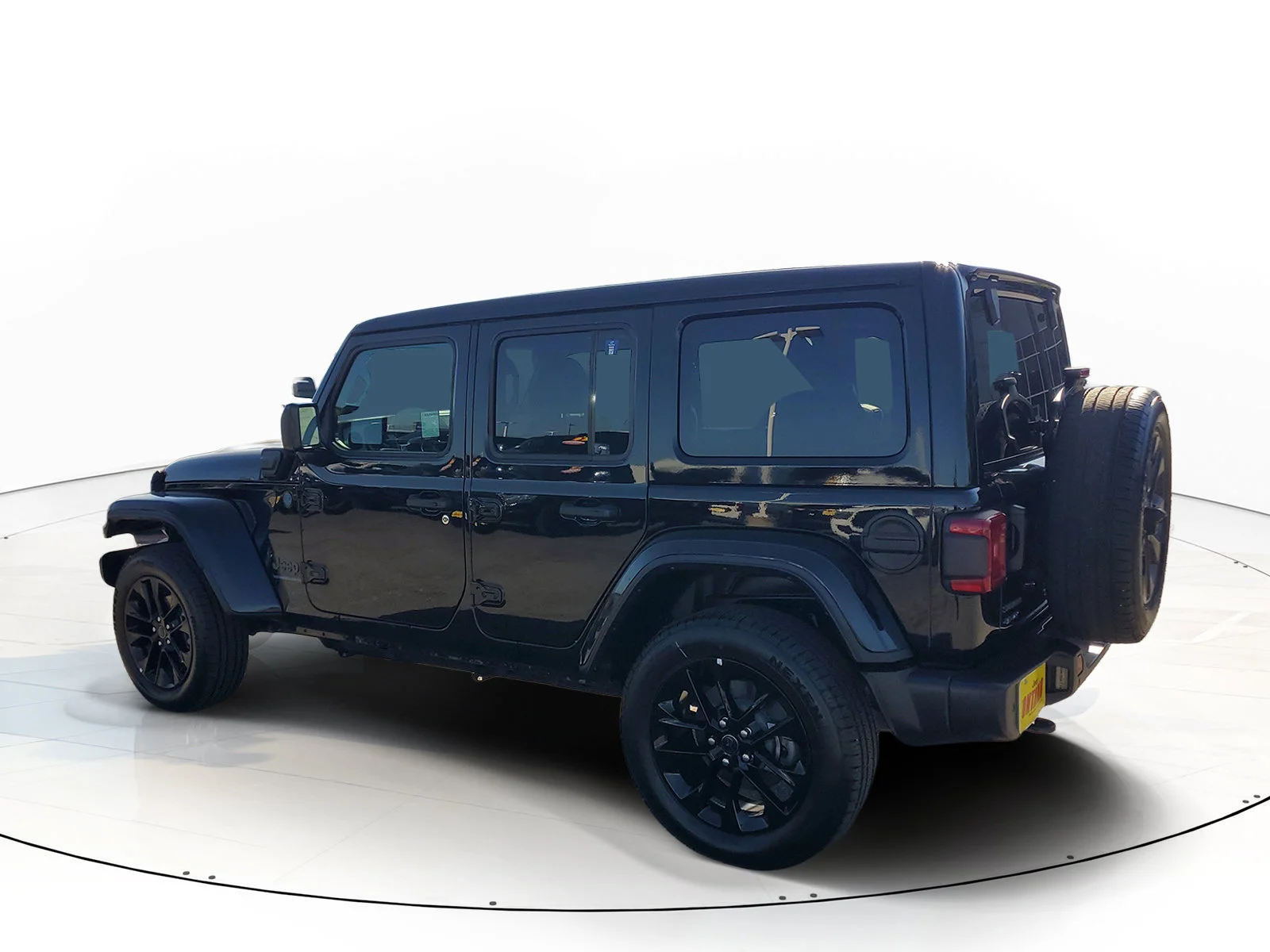 Certified Used 2025 Black Jeep Sahara 4xe image 6