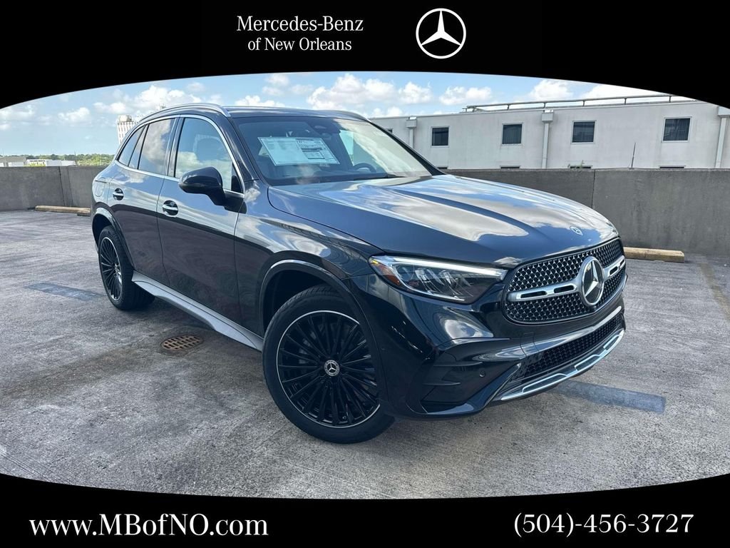 New 2026 Obsidian Black Metallic Mercedes-Benz GLC 300 image 1