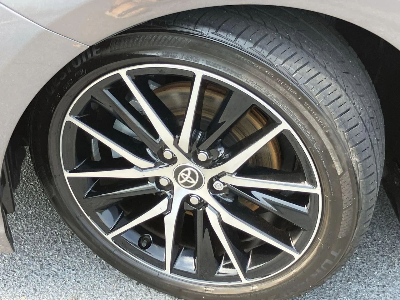 Certified Used 2024 Gray (Predawn Gray Mica) Toyota SE image 9
