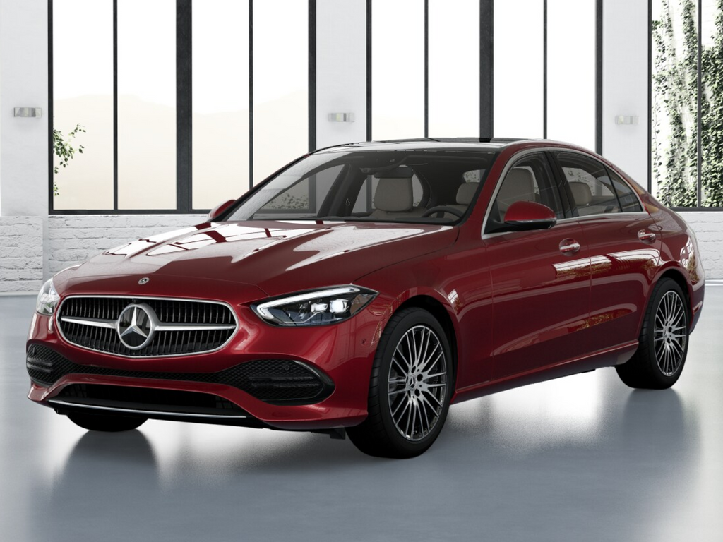 New 2026 Red Mercedes-Benz C 300 image 1