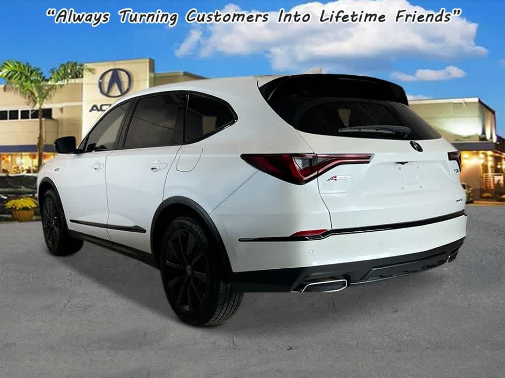 New 2026 Platinum White Pearl Acura w/A-Spec Package image 3