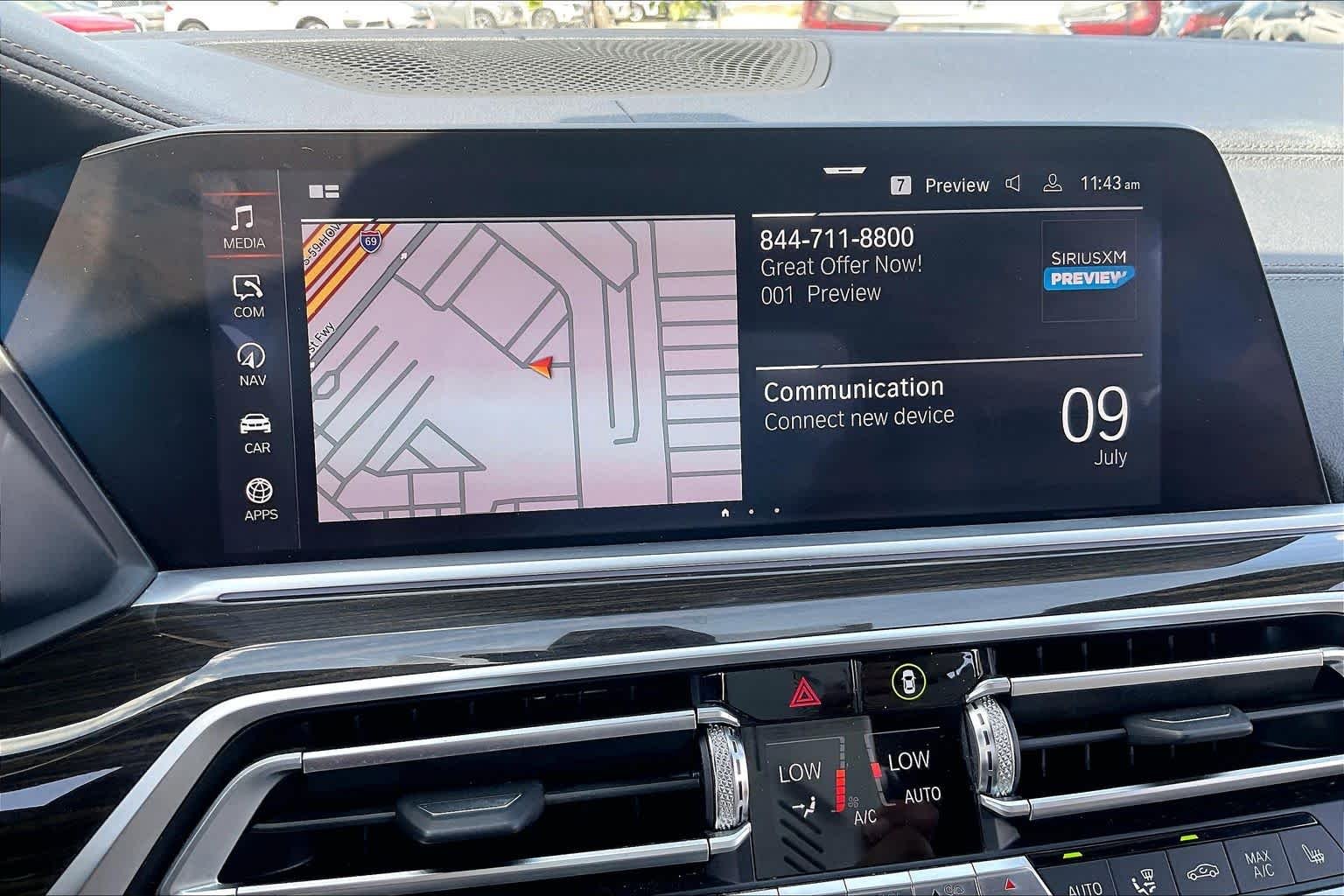 Used 2019 Black Sapphire Metallic BMW xDrive40i image 32