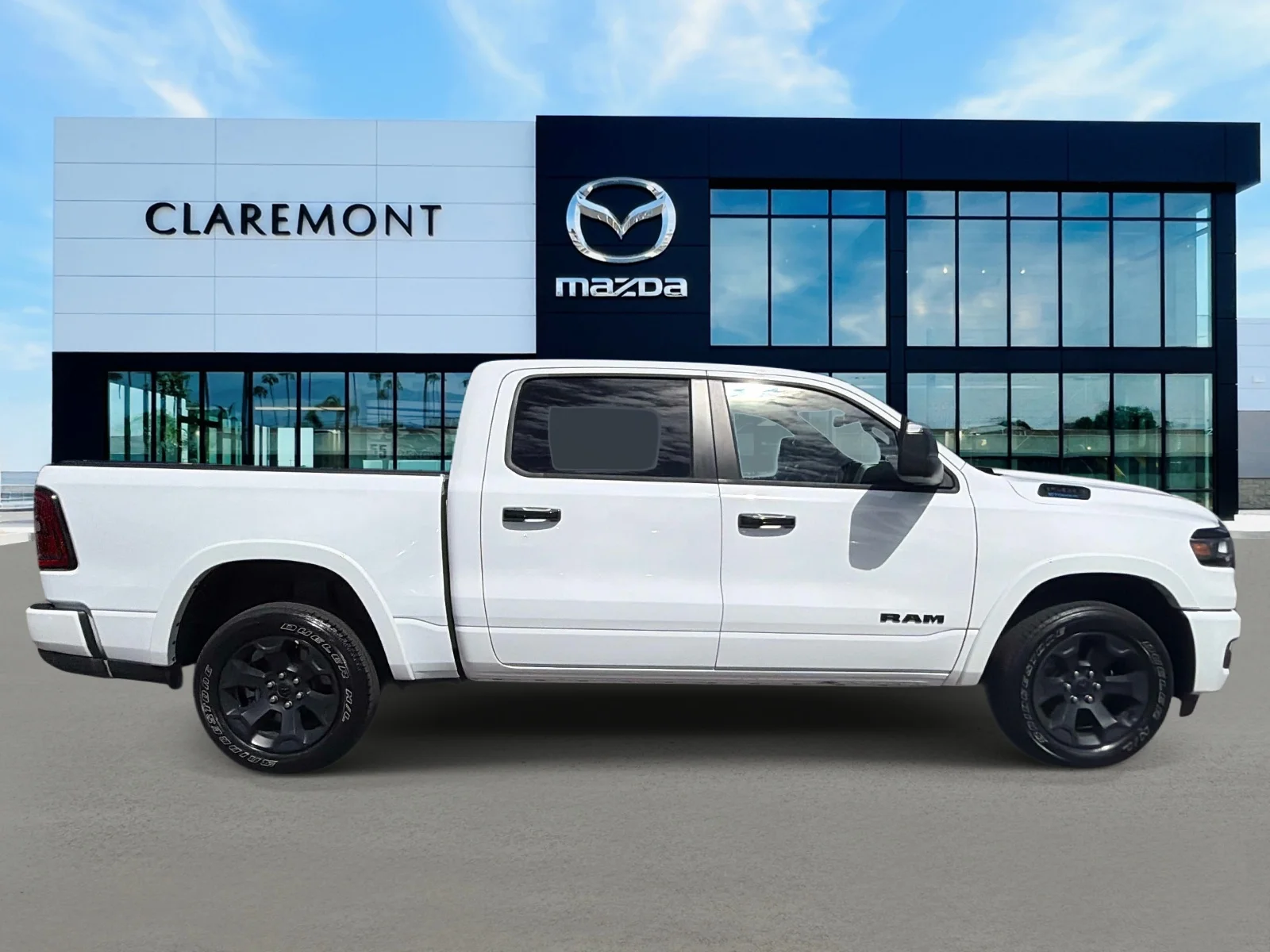 Used 2025 BRIGHT WHITE CL Ram Big Horn 4x4 Crew Cab 5