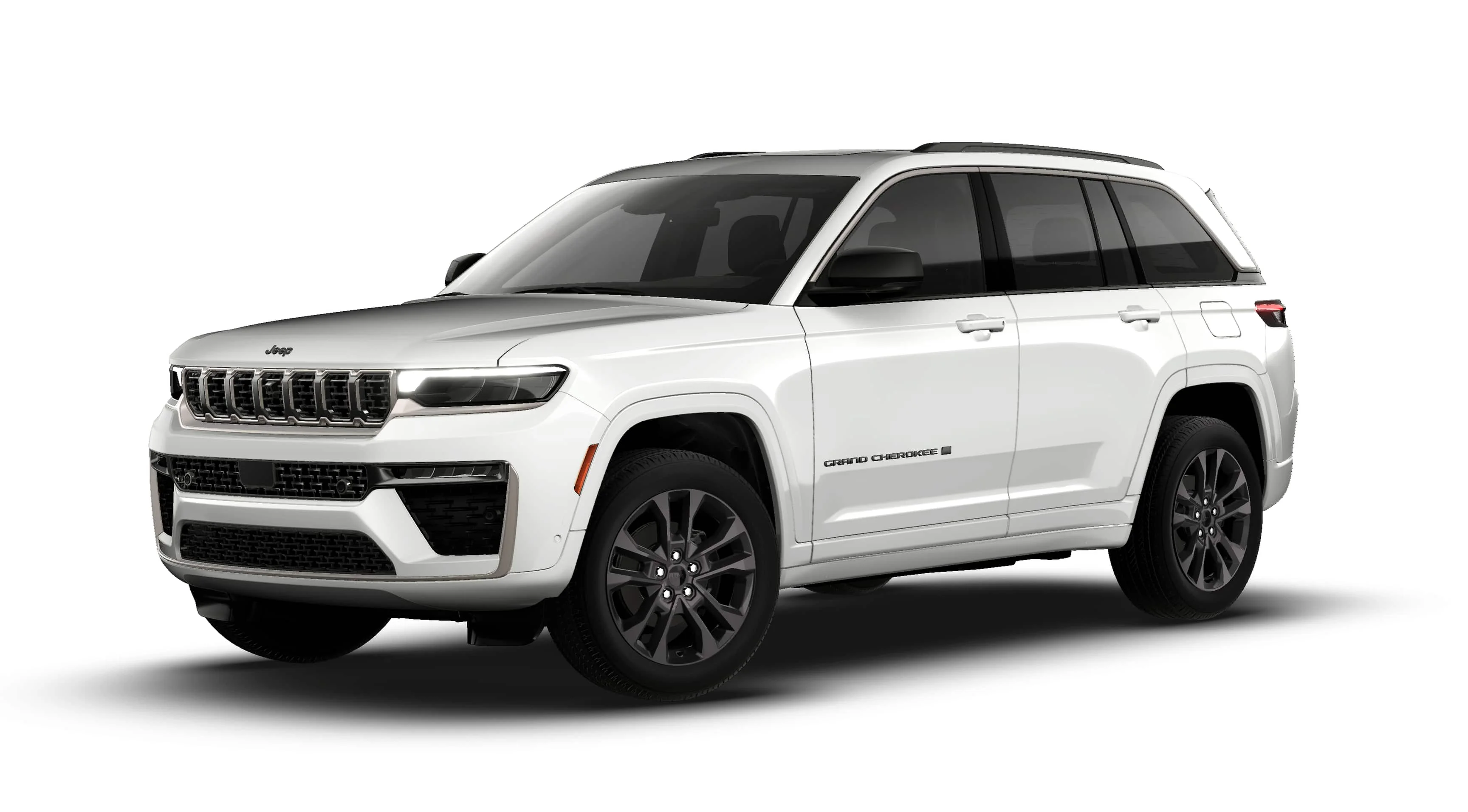 New 2026 Bright White Clear-Coat Exterior Paint Jeep Limited image 1