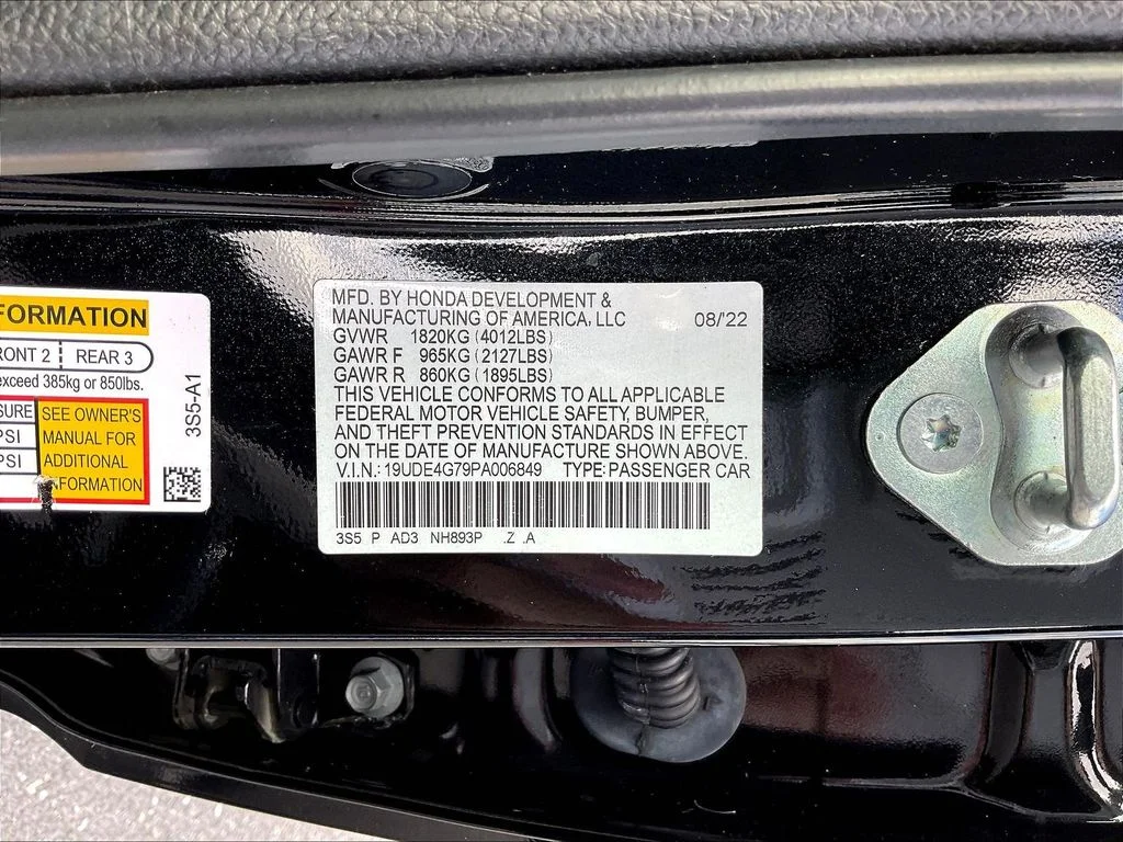 Used 2023 Majestic Black Pearl Acura A-Spec Tech Package image 23