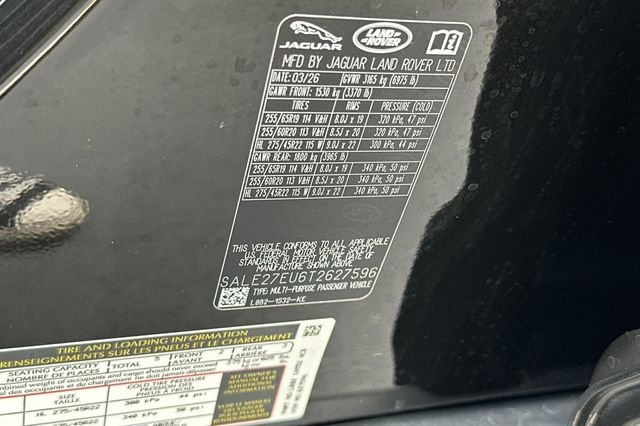 New 2026 Santorini Black Land Rover X-Dynamic SE image 27