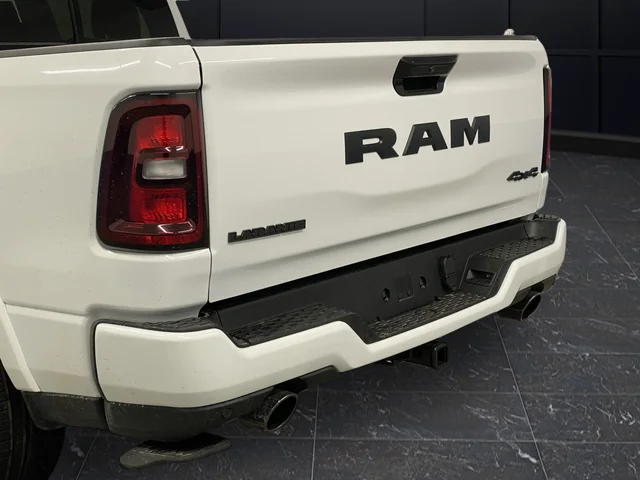 New 2026 Bright White Clear-Coat Exterior Paint RAM Laramie image 39