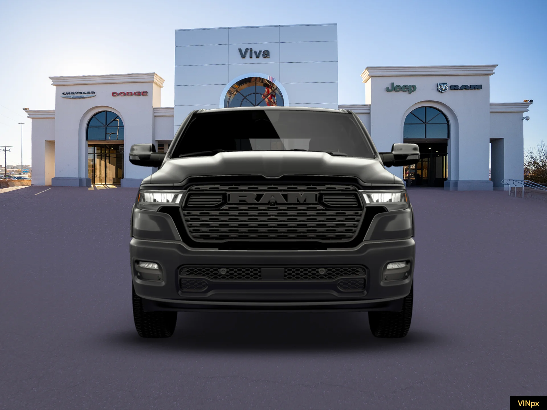 New 2026 Granite Crystal Metallic Clear-Coat Exterior Paint RAM LONE STAR image 12