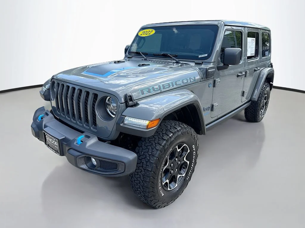 Used 2022 Sting-Gray Clearcoat Jeep Unlimited Rubicon image 4