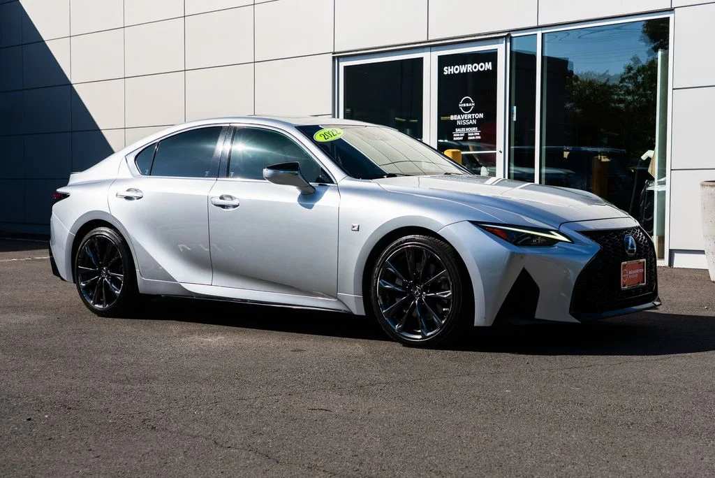 Used 2022 Silver Lexus 350 F SPORT image 1