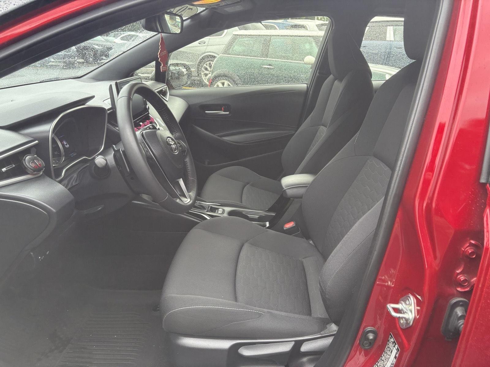 Used 2022 Finish Line Red w/Black Roof Toyota SE image 2