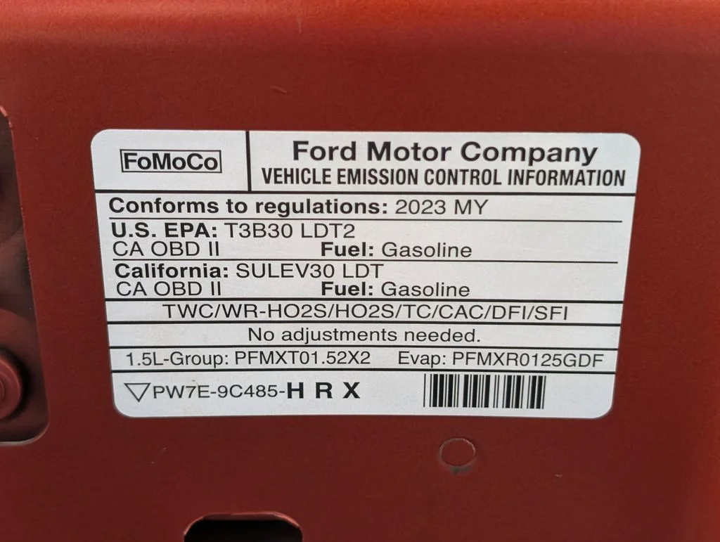 Certified Used 2023 Hot Pepper Red Tinted Clearcoat Ford Big Bend image 25