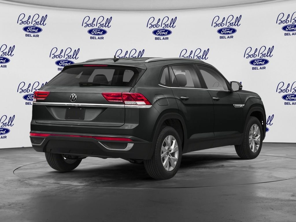 Used 2021 Black Volkswagen 3.6L V6 SE w/Technology R-Line image 2