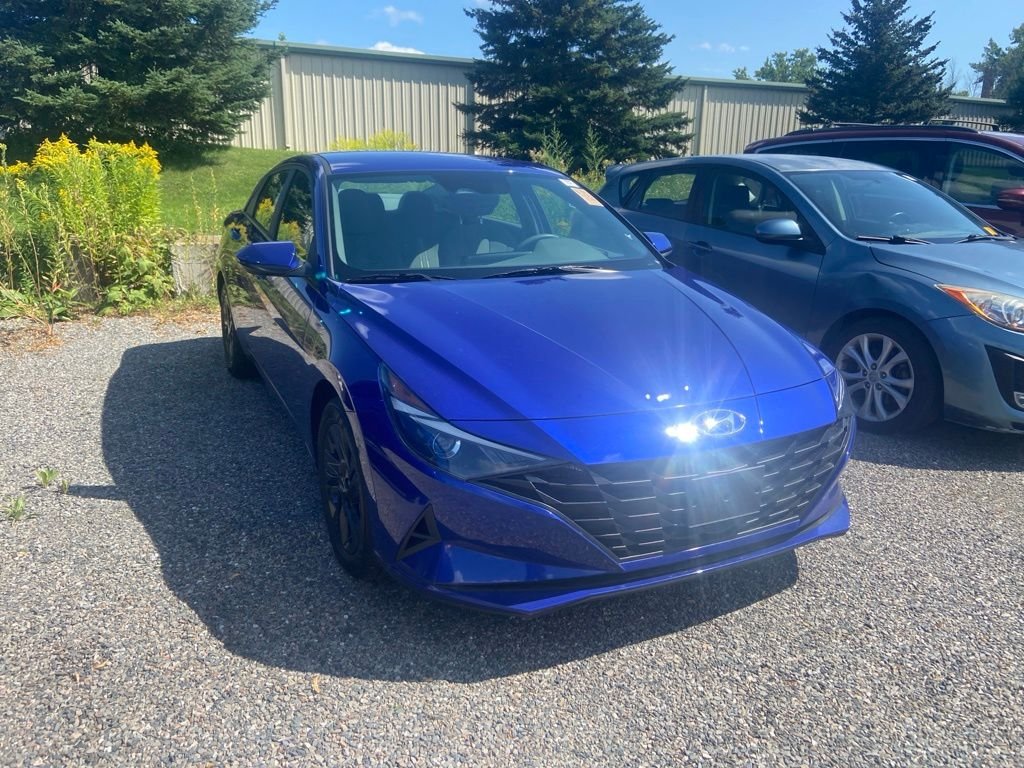 Used 2023 Intense Blue Hyundai SEL image 1