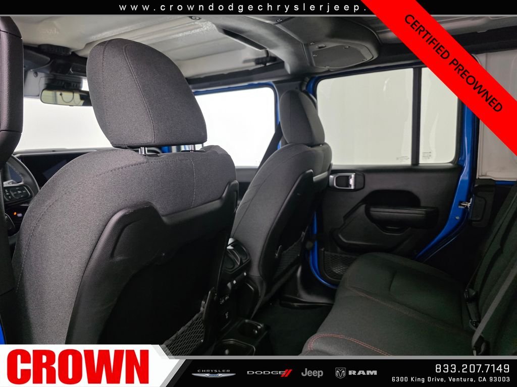 Certified Used 2025 Blue Jeep Rubicon image 19