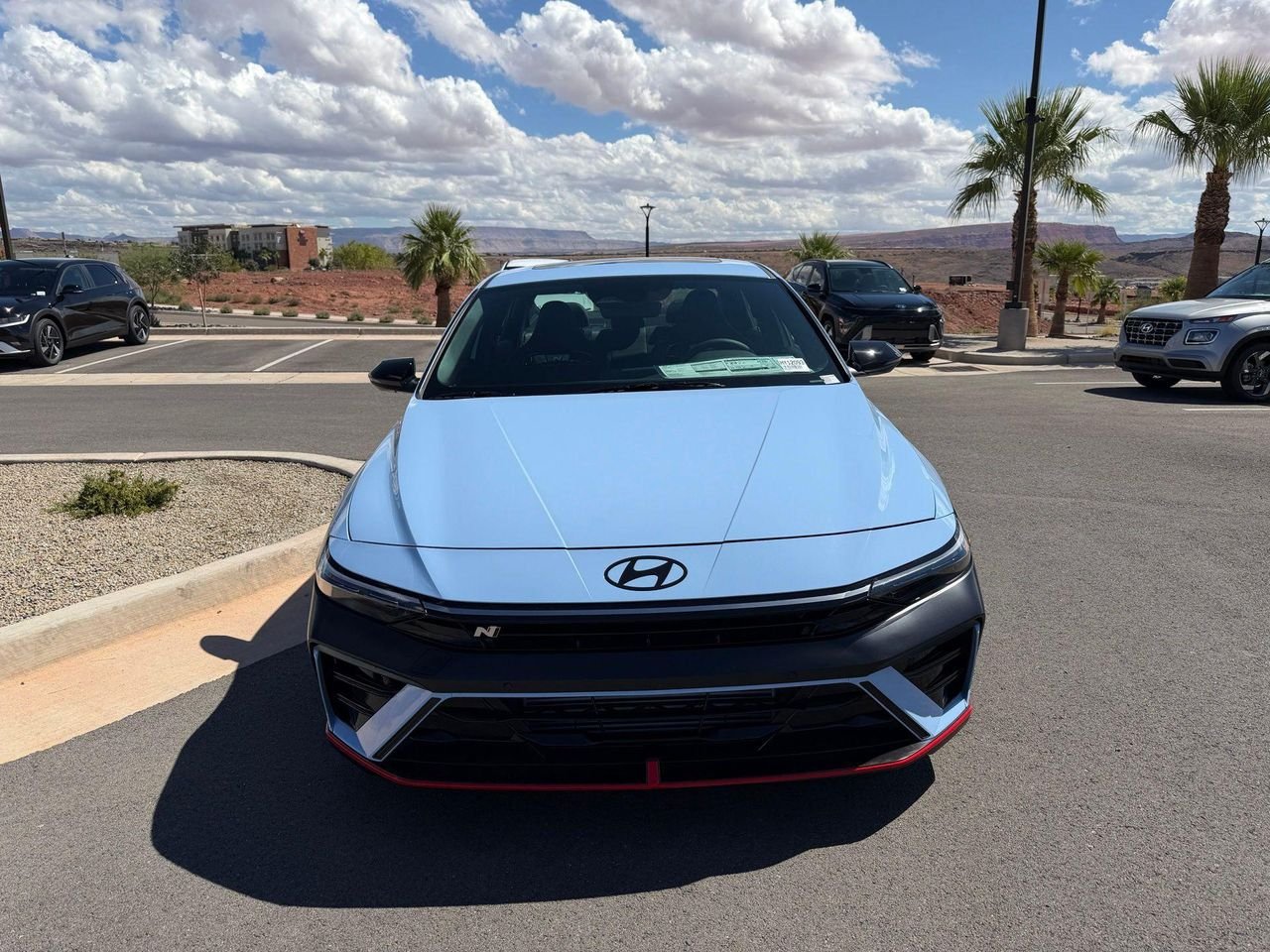 New 2026 Blue Hyundai Base image 2